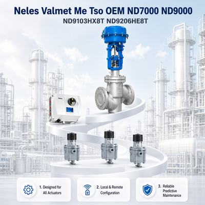 Controlador de válvula digital Neles Valmet Me Tso OEM ND7000 ND9000 ND9103HX8T ND9206HE8T IP66 SIL 2