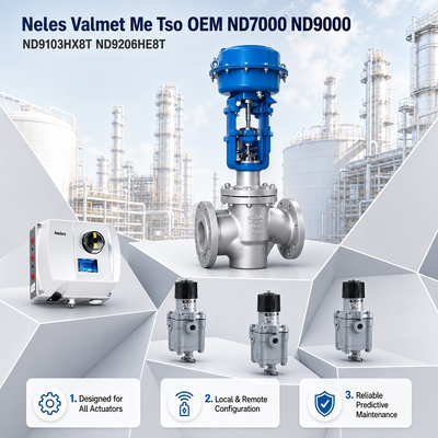 Neles ND9103 ND9106 ND9203 ND9206 ND7000 ND9000 Posicionador de válvulas Valmet Precio del proveedor de stock