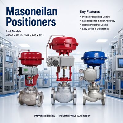 Distribuidor Masoneilan Original Posicionador de Válvula Masoneilan 4700E SVI1000 SVI2 SVI3
