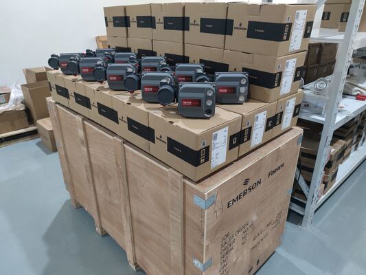Control de válvulas digitales de alto rendimiento Fisher DVC6200 HART para válvulas de control de procesos