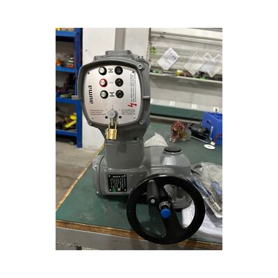 DIN Standard Aluminum Alloy Electric Valve Actuator with Handwheel for Multi-turn Electric Actuator Control