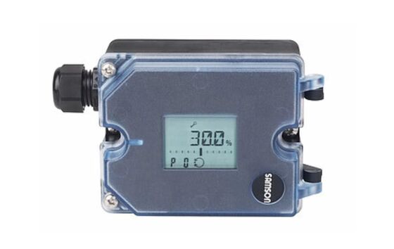 Paquete avanzado de posicionador de válvulas Samson 3725 de precisión industrial para control de válvulas