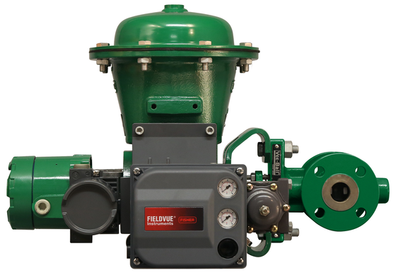 Fisher FIELDVUE 4400 Transmisor de posición digital Transmisor de 4-20 mA retroalimentación con válvula