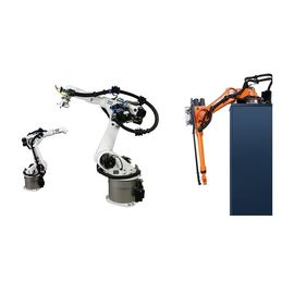 KR 60 seis brazos del robot de AXIS que empalietan, brazo robótico industrial de 200 de x 150 del x 150cm