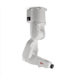 color industrial del blanco del robot de soldadura automática de los robots de la limpieza del alcance de 700m m