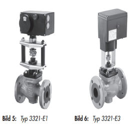 Válvula de control neumático de 3221 series PN 63 - grado de la presión del PN 320 con el posicionador
