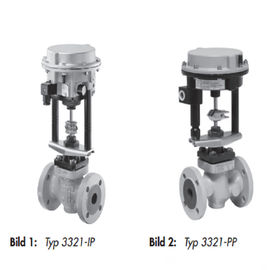 Válvula de control neumático de 3221 series PN 63 - grado de la presión del PN 320 con el posicionador