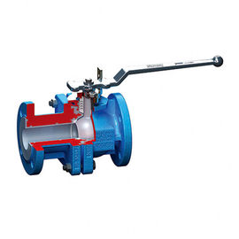 Material de acero inoxidable de las vávulas de bola de Flowserve del control AKH8 para las conexiones de cristal con el posicionador 3200MD