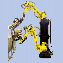 6 pisos del brazo del robot de AXIS Fanuc/repetibilidad al revés del ± 0.03m m de la posición de montaje