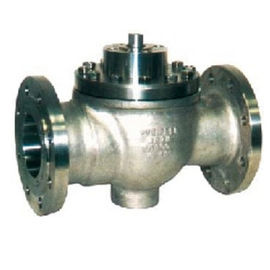 Válvula de control eléctrica del enchufe rotatorio de la versión del estruendo con -200 - 450°C/-328 - temperatura del medio 842°F