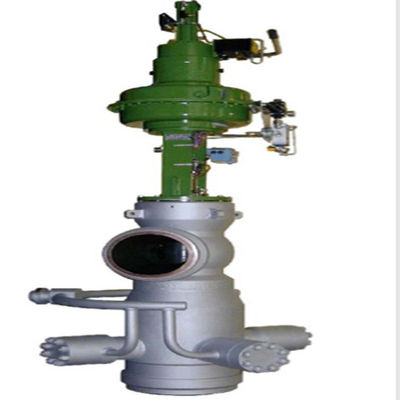 SA182 F91 14&quot; válvula de control neumático portuaria de puente