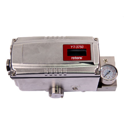 Posicionador eléctrico de la válvula de control del control 0.7Mpa del PID del acero de aleación de YTC 3700/3750