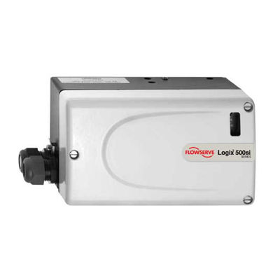 Posicionador de FLOWSERVE LOGIX510si Digitaces con la válvula y el actuador de control