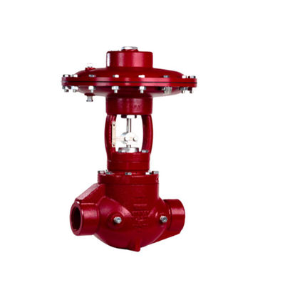 talla 2 de acero material del regulador de presión del diseño del color rojo del PB 2 de las válvulas de control EFG 2150 SMT IV de alta presión”