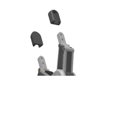 cosechadora del robot del agarrador RG 6 del onrobot que embala del brazo robótico del robot industrial con ABB IRB 1600