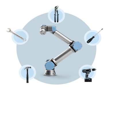 6 juntas giratorias 11 libras de IP54 de brazo colaborativo del robot