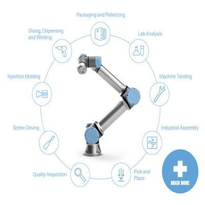 Max Payload 22 libras de UR 10e 6 AXIS de brazo colaborativo del robot