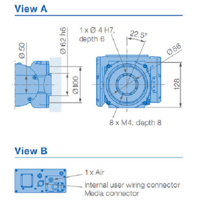 2.0KVA arman el brazo de soldadura del robot de 2010m m 6 AXIS Yaskawa