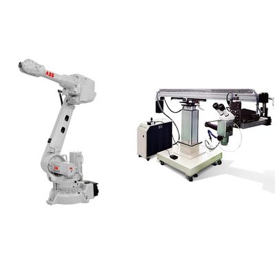 El brazo IRB2600 del robot de 6 AXIS alcanza el robot industrial IP67 de 1650m m con la soldadora de laser