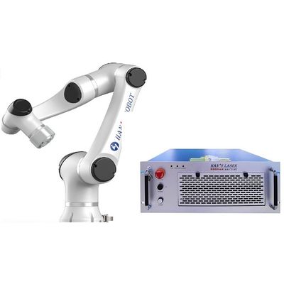 brazo colaborativo del robot del CNC de la carga útil 1m/S 6 AXIS de 350W 10kg con la soldadora de laser