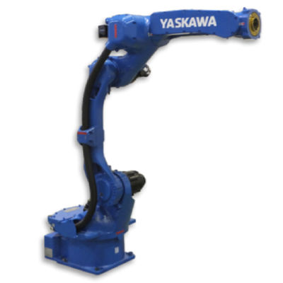 Brazo GP12 YASKAWA del robot industrial con el regulador del robot industrial YRC1000 para dar de soldadura imaterial del andg