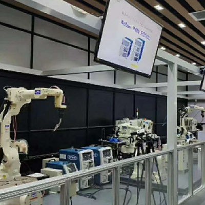 6 solución del robot de soldadura de OTC FD-B6L del brazo del robot del eje con la soldadora de DM350 DM500 para la soldadura de mig