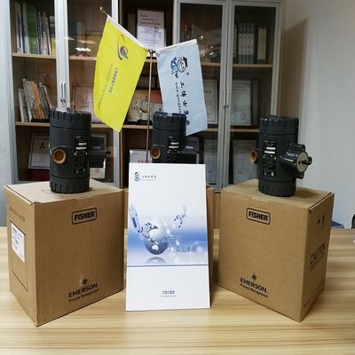 Transmisor de posición electrónico de Fisher 4211 con 50 gamas de medición y grado de 6 protecciones para la válvula del pescador