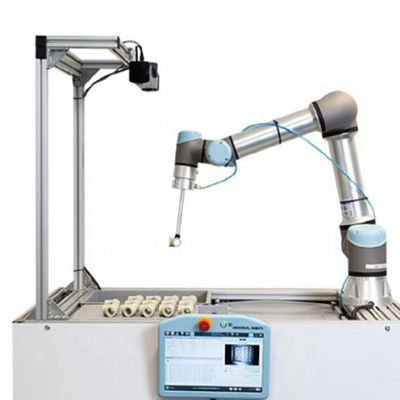 Robot colaborativo UR10e con el cobot de 6 ejes y el alcance del maxmium 1300 milímetros y playload 10kg para el robot de soldadura de mig