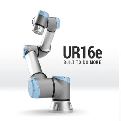 Robot colaborativo UR16e con el cobot y alcance 900m m de 6 ejes del maxmium y playload 16kg para el robot de soldadura de mig