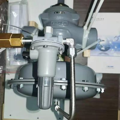 Los reguladores de presión de gas de Fisher 1098-EGR 1098H-EGR controlan el regulador de presión digital y la válvula manorreductora