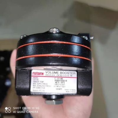Aumentador de presión de volumen de Rotork Ytc YT-310