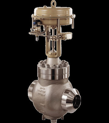 Samson Globe Valve 3251combination con los actuadores para regular el flujo o la temperatura