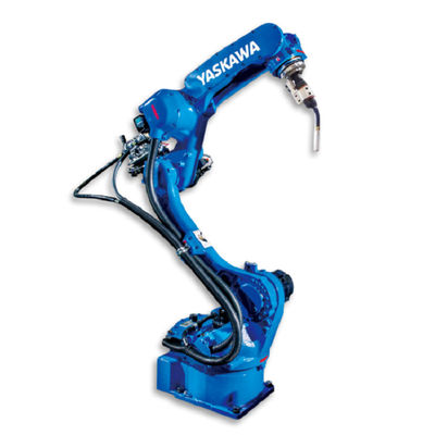 El brazo AR1440 del robot de 6 AXIS para soldar con autógena 12kg la carga útil 1440m m alcanza el robot rápido y exacto de la soldadura al arco