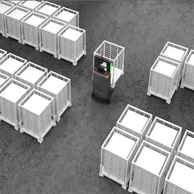 Alto robot del transporte del robot móvil de la estabilidad de F0-50SC adaptable a diversas carretillas elevadoras de la flexibilidad de los portadores