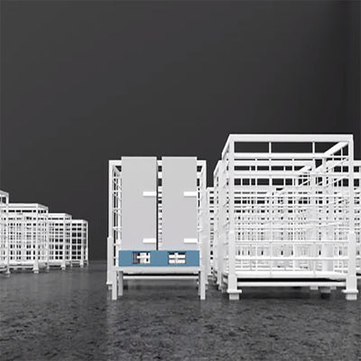 Alto robot del transporte del robot móvil de la estabilidad de F0-50SC adaptable a diversas carretillas elevadoras de la flexibilidad de los portadores