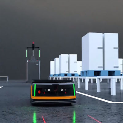 AGV latente del robot móvil del diámetro de la rotación de la carga clasificada 996m m de Q3-600LE-C 600kg