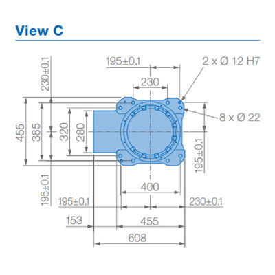 6 alcance 2061m m de la carga útil 50kg del brazo GP50 del robot de AXIS para dar material