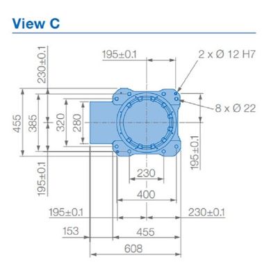 6 la carga útil 88kg del brazo GP88 del robot de AXIS alcanza 2236m m Robotot que da material