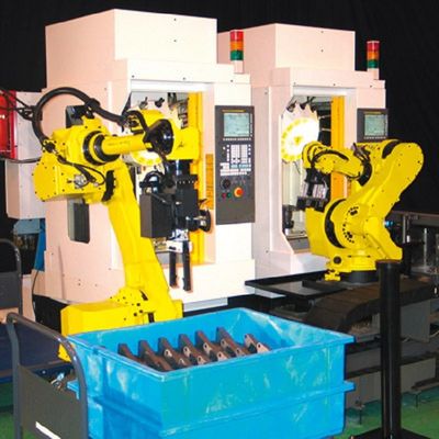 M-710iC/50 la carga útil 7kg alcanza el brazo del robot industrial de 717m m 6 AXIS
