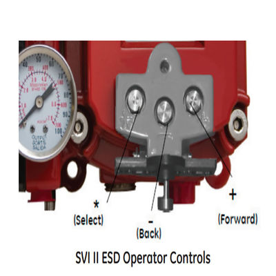 MSVI II ESD con el regulador de HART Communication Platform Digital Valve