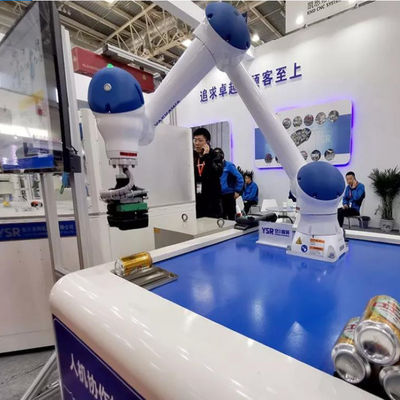 Brazo robótico colaborativo 6 eje de HC20XP para la automatización de embalaje como robot cobot