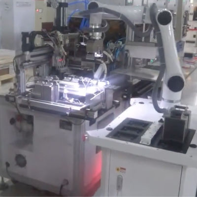 Plataforma móvil de la estrella de 6 de AXIS del brazo Han del robot que maneja el robot Cobot programable
