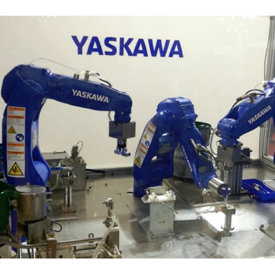 Regulador 6 AXIS Motoman GP25 del robot industrial para el robot de la soldadura por puntos