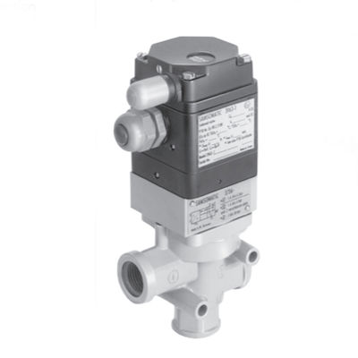 Válvula electromagnética de Samson Type 3963 para controlar el actuador neumático