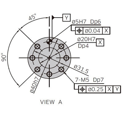 La carga útil 7kg de RS007N alcanza el diseño compacto de alta velocidad de 730m m 6 AXIS que maneja el robot