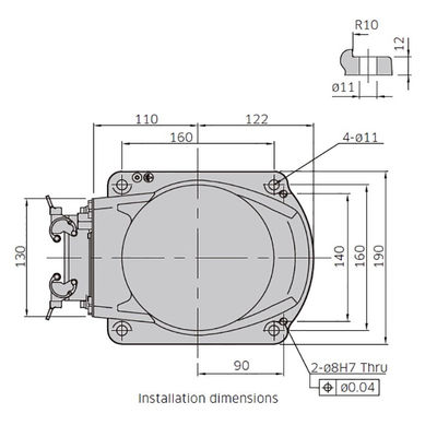 La carga útil 7kg de RS007L alcanza 930m m 6 brazo del robot industrial de AXIS del diseño compacto 6 de AXIS
