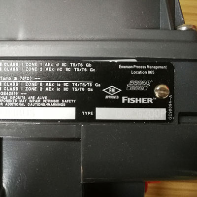 Regulador del filtro de With 67DFSR del regulador de válvula de DVC6200p Digitaces para la válvula de control