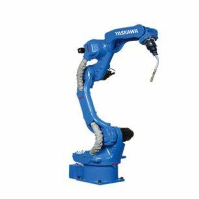 Robot de brazo de 6 ejes Yaskawa AR1440 con posicionador de soldadura CNGBS para automatización de robot de soldadura de mig