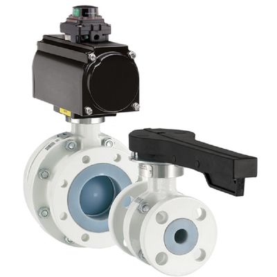 Válvulas de Neotecha de las vávulas de bola alineada de Emerson Model NTB/NTC PFA