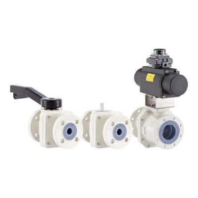 Las válvulas de Neotecha modelan las vávulas de bola alineada de NXR PFA de Emerson Ball Valve